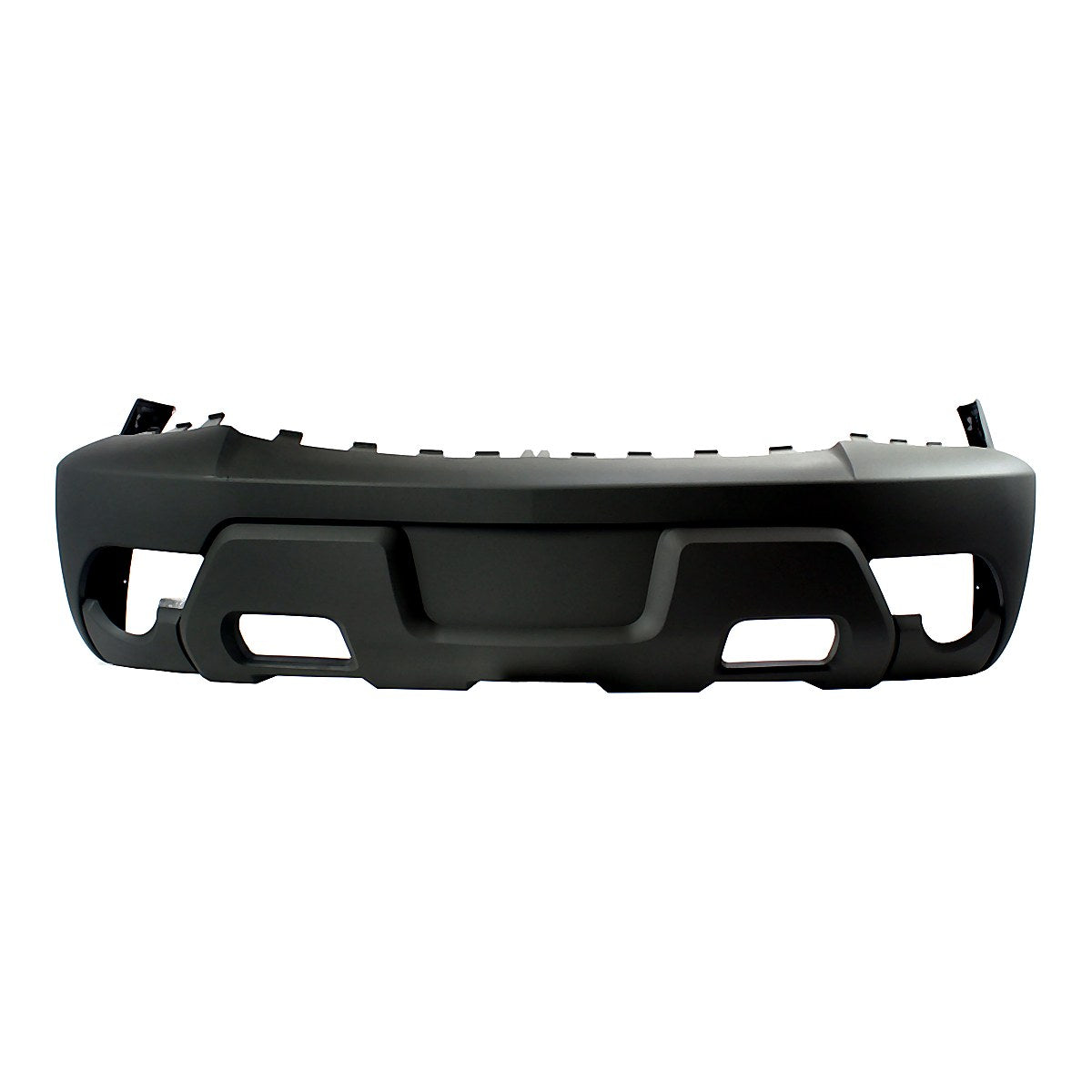 2002 Chevrolet Avalanche Bumper Front With Body Cladding Textured Gray 1500 Model_GM1000648
