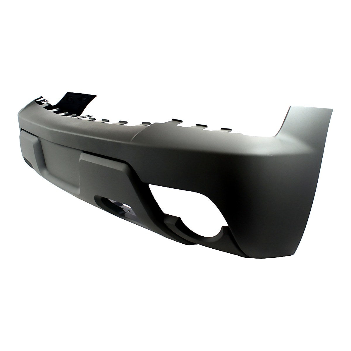 2002 Chevrolet Avalanche Bumper Front With Body Cladding Textured Gray 1500 Model_GM1000648-2
