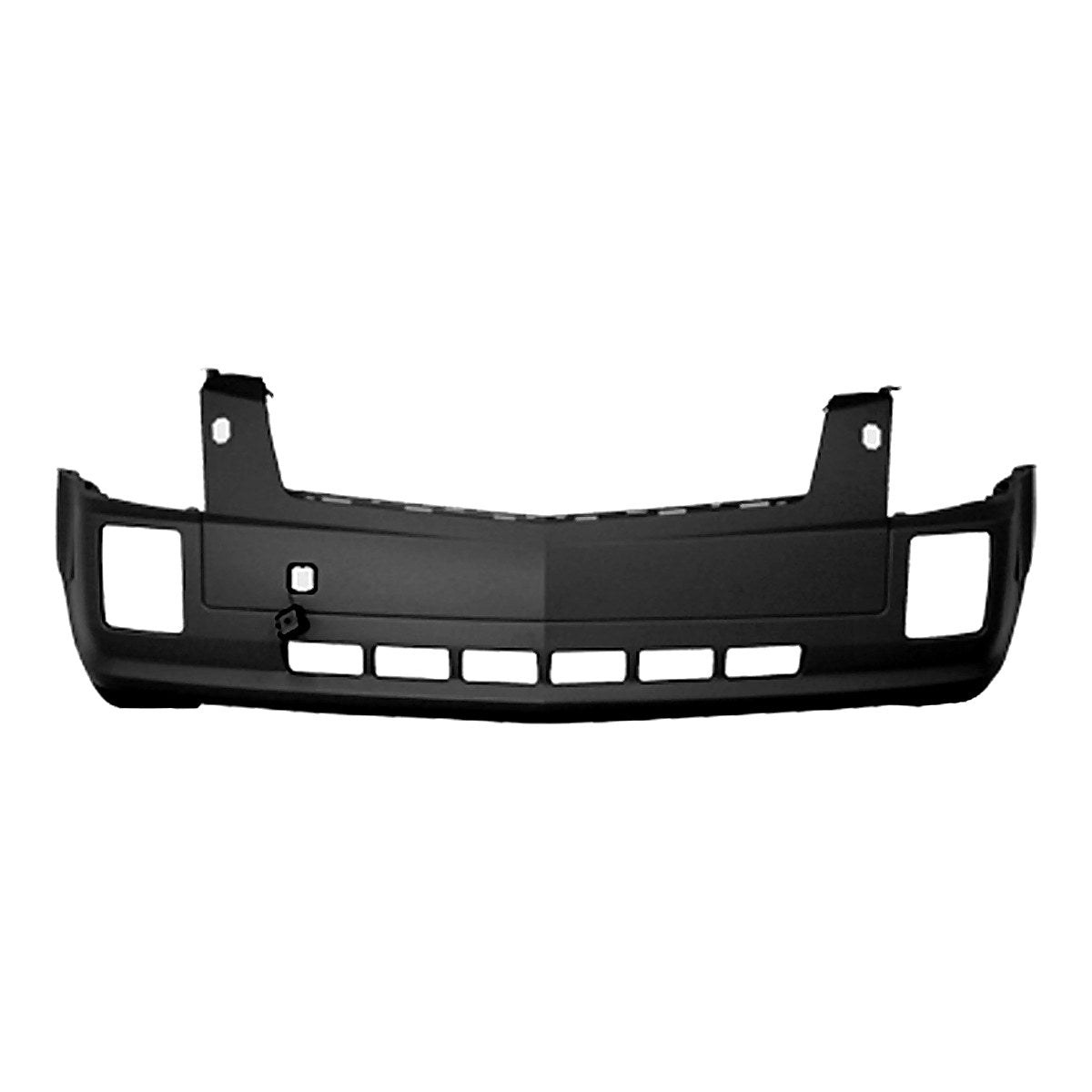 2004-2009 Cadillac Srx Bumper Front With Headlight Washer Hole Upper/Lower 1 Piece Primed – GM1000695