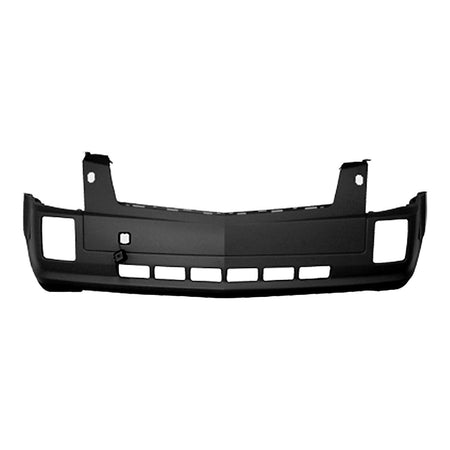 2004-2009 Cadillac Srx Bumper Front With Headlight Washer Hole Upper/Lower 1 Piece Primed – GM1000695