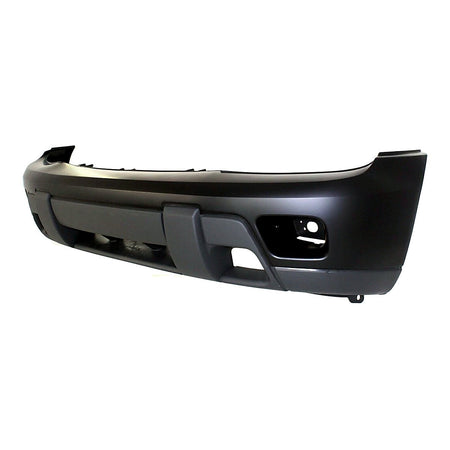 2002-2005 Chevrolet Trailblazer Bumper Upper Front Primed Lower Textured Without Fog Light Hole_GM1000716-2