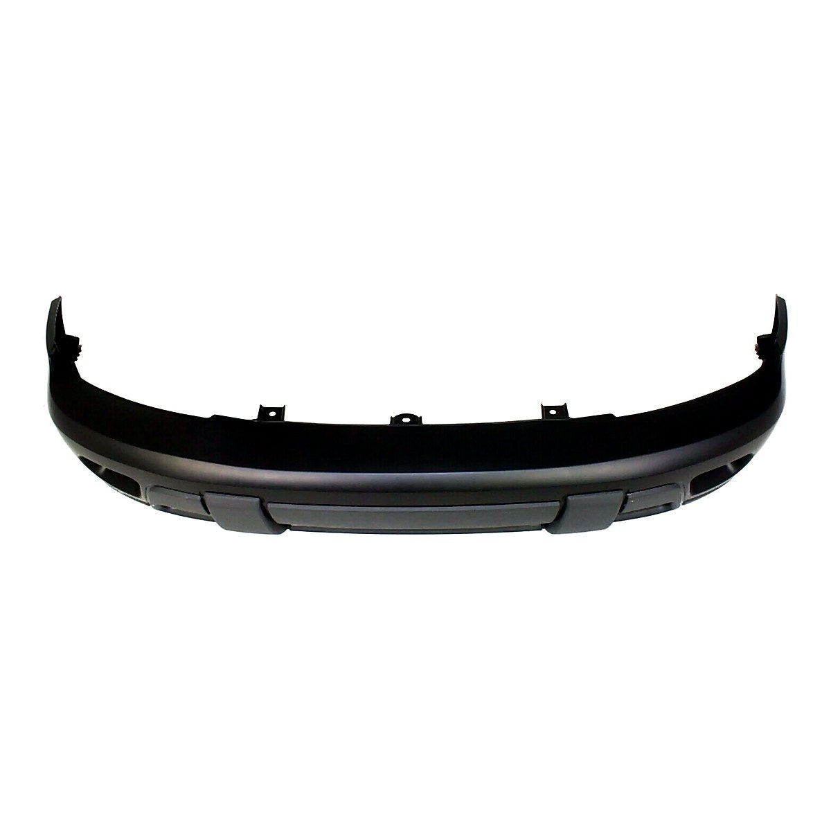 2002-2005 Chevrolet Trailblazer Bumper Upper Front Primed Lower Textured Without Fog Light Hole_GM1000716-3