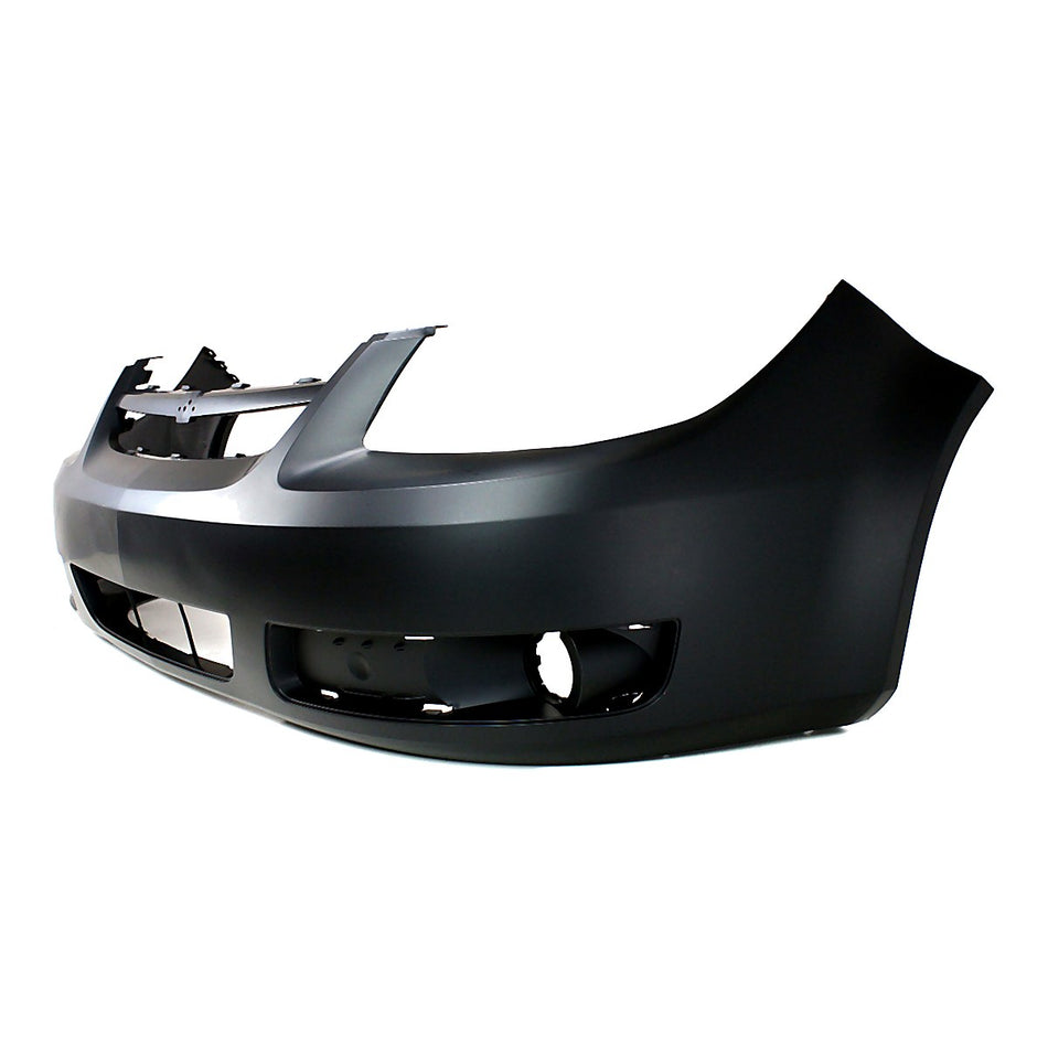 2005-2010 Chevrolet Cobalt Bumper Front Ls/Lt Models With Fog Light Hole Has Uprer Bar In Grille_GM1000734-2
