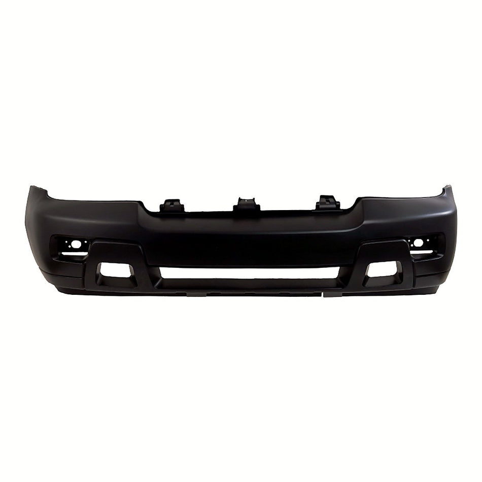2006-2009 Chevrolet Trailblazer Bumper Front With Fog Light Hole Primed Fits 06-08 Lt Model/All 2009 Model Except Ss_GM1000815