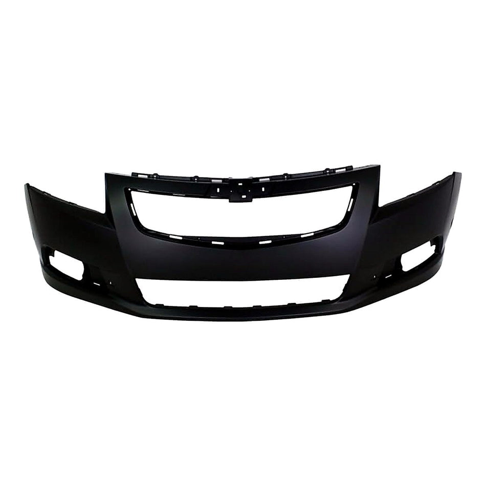 2011-2014 Chevrolet Cruze Bumper Front Primed Lt/Ltz With Chrome Trim For Rs Models Without Lower Grille Bar_GM1000925