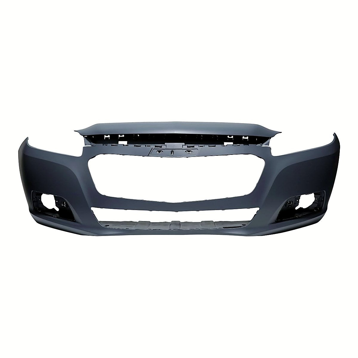 2014-2015 Chevrolet Malibu Bumper Front Primed Without Bowtie Indentation_GM1000962