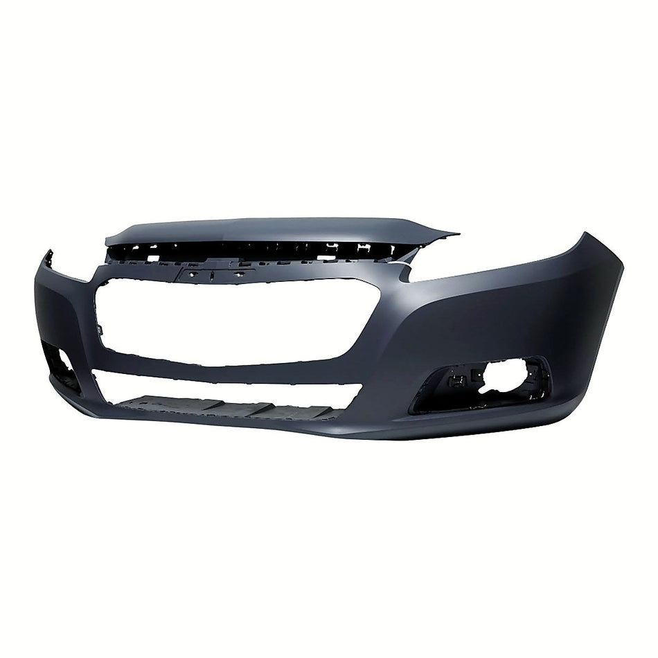 2014-2015 Chevrolet Malibu Bumper Front Primed Without Bowtie Indentation_GM1000962-2