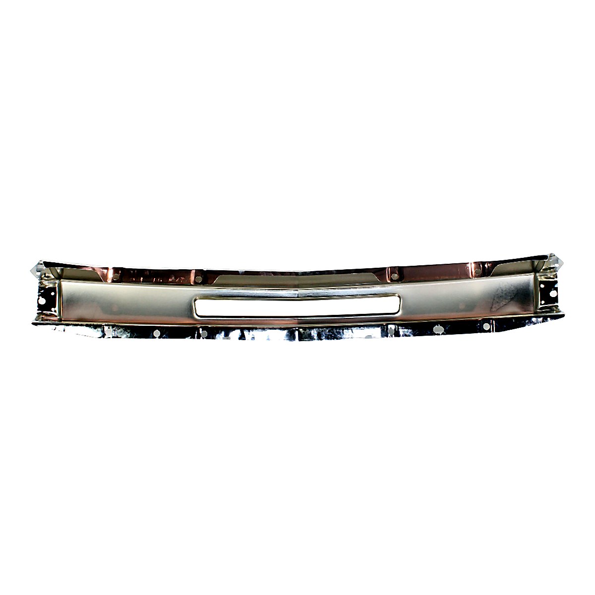 2007-2013 Chevrolet Silverado 1500 Bumper Face Bar Front Chrome With Center Air Intake Hole 1500/Hyb Series 09-13/ 2500/3500 Series 07-10_GM1002831-4