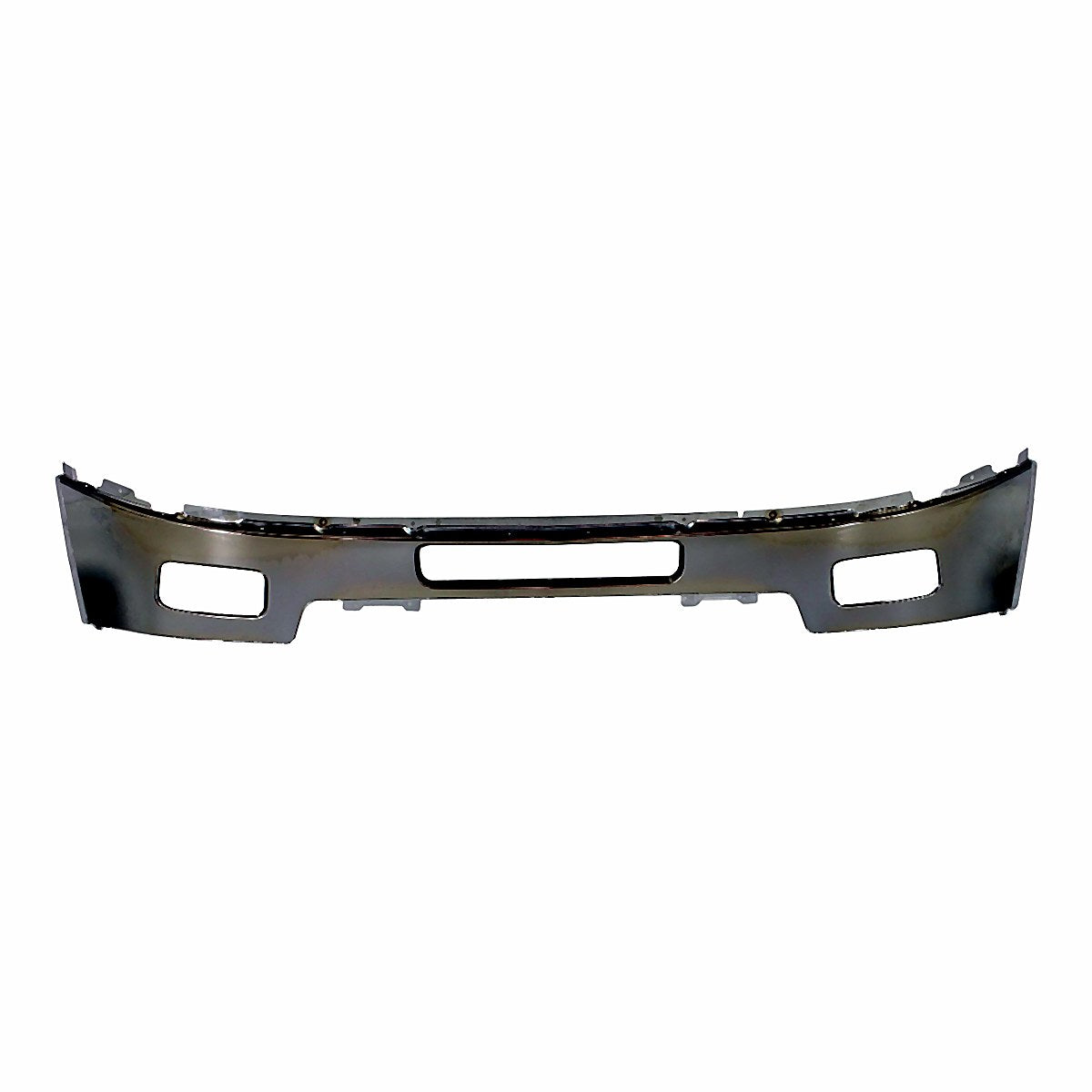 2011-2014 Chevrolet Silverado 2500 Bumper Front With Fog Light Hole Chrome Steel_GM1002837-5