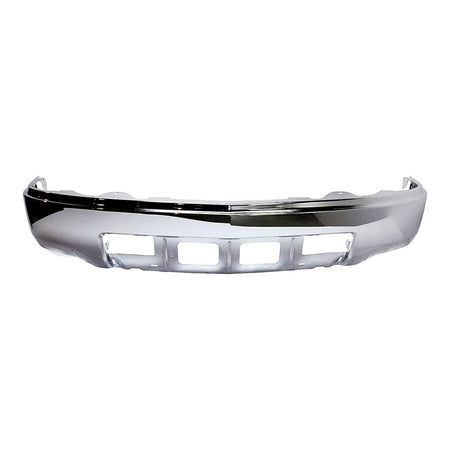 2014-2015 Chevrolet Silverado 1500 Bumper Face Bar Front Chrome Without Fog Light/Sensor_GM1002844