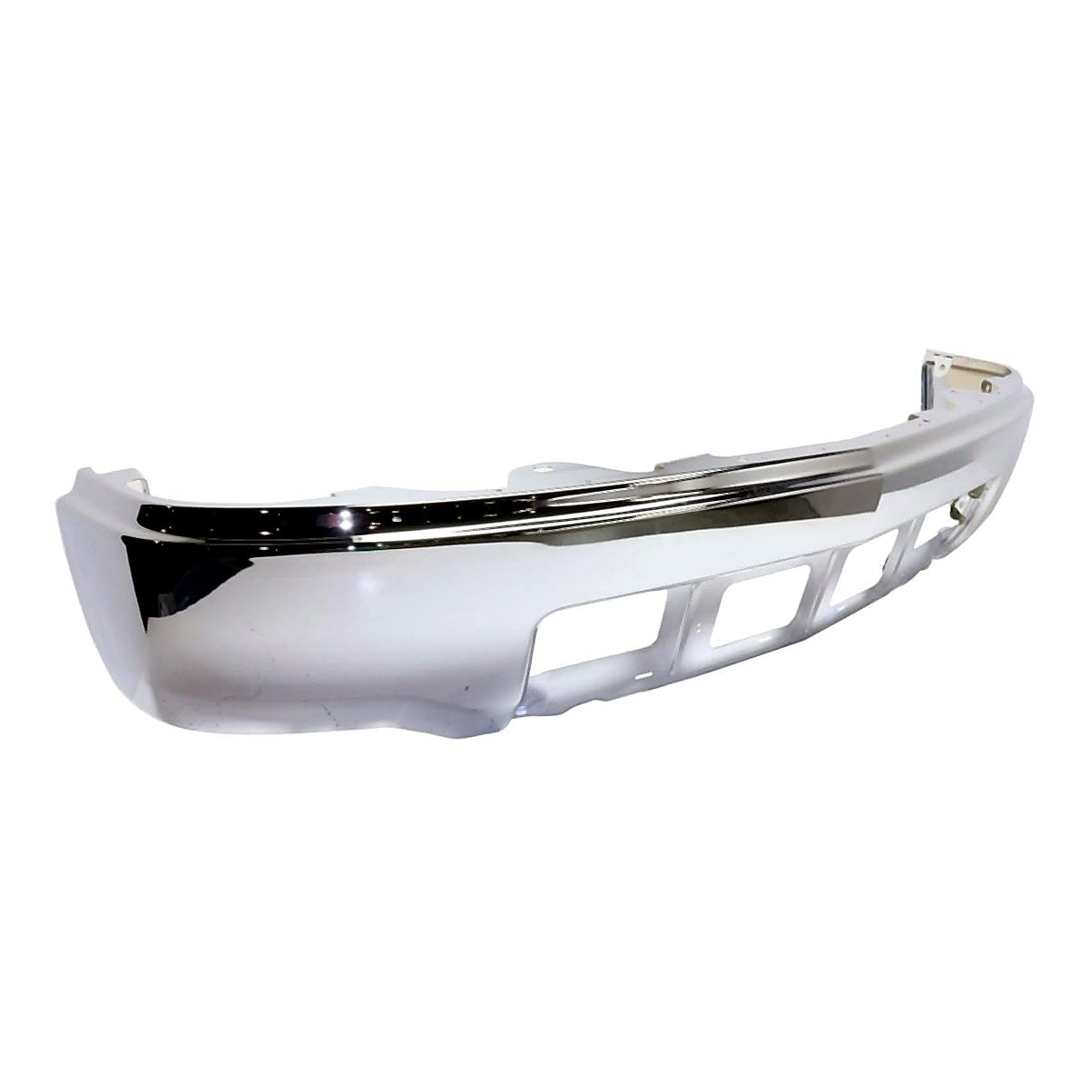 2014-2015 Chevrolet Silverado 1500 Bumper Face Bar Front Chrome Without Fog Light/Sensor_GM1002844-3