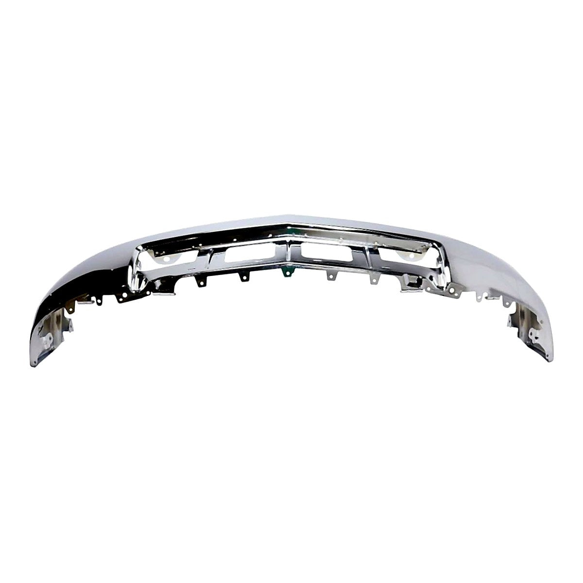 2014-2015 Chevrolet Silverado 1500 Bumper Face Bar Front Chrome Without Fog Light/Sensor_GM1002844-5