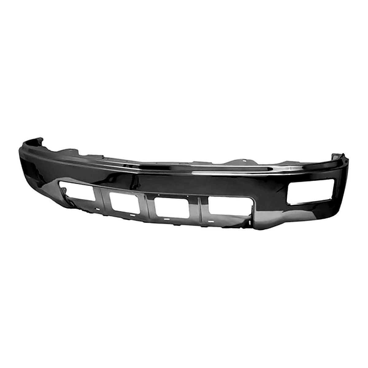 2014-2015 Chevrolet Silverado 1500 Bumper Face Bar Front Chrome With Fog Light/Sensor_GM1002845-2