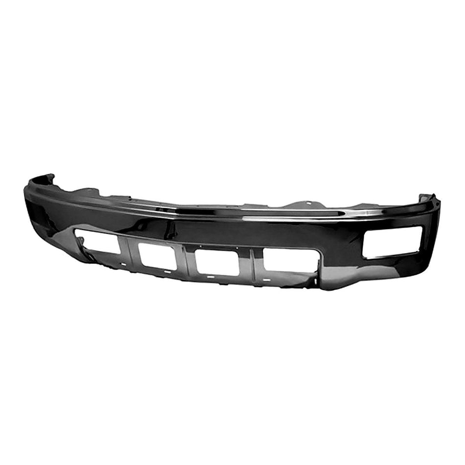 2014-2015 Chevrolet Silverado 1500 Bumper Face Bar Front Chrome With Fog Light/Sensor_GM1002845-2