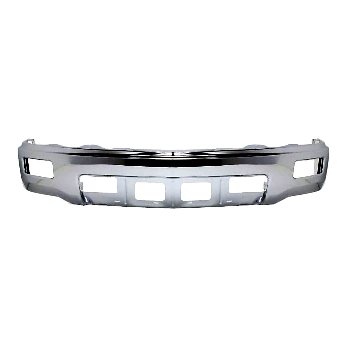 2014-2015 Gmc Sierra 1500 Bumper Face Bar Front Chrome Without Sensor_GM1002848