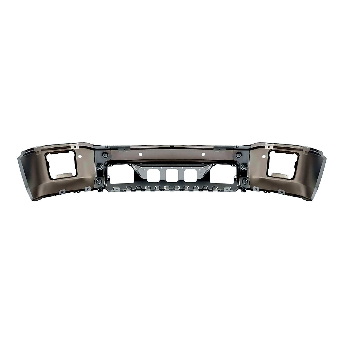 2014-2015 Gmc Sierra 1500 Bumper Face Bar Front Chrome Without Sensor_GM1002848-3