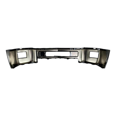 2015-2019 Chevrolet Silverado 2500 Bumper Face Bar Front Chrome Without Sensor With Fog Holes Steel_GM1002849-2