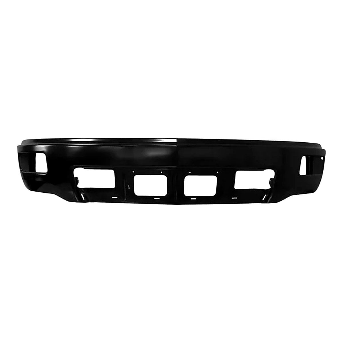 2014-2015 Chevrolet Silverado 1500 Bumper Face Bar Front Black With Fog Light Without Sensor_GM1002852