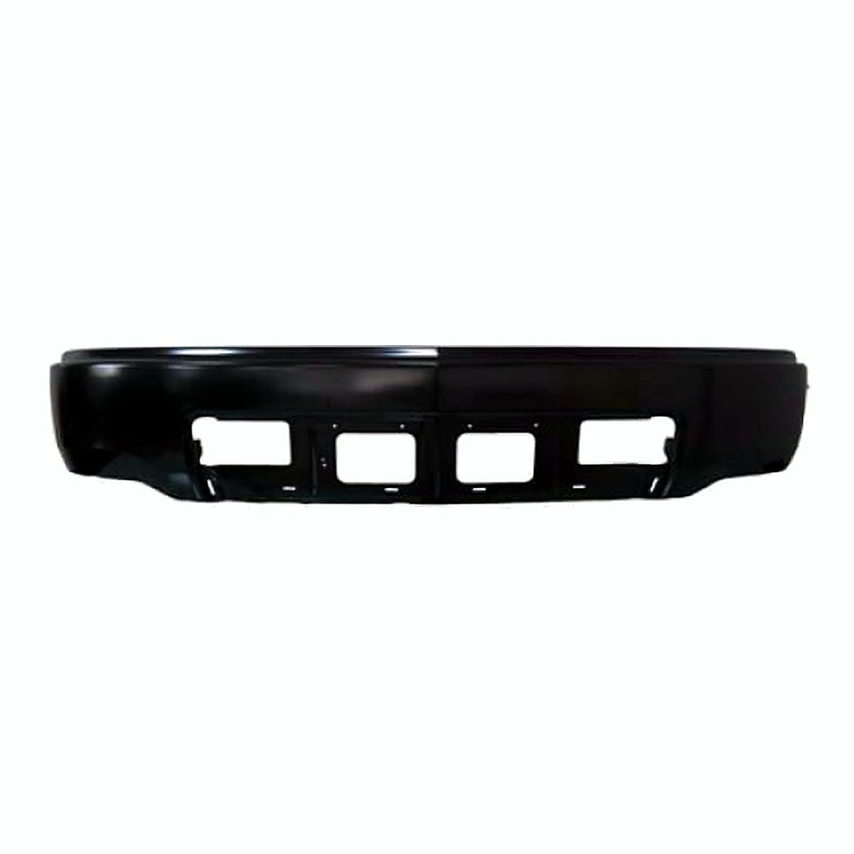 2014-2015 Chevrolet Silverado 1500 Bumper Face Bar Front Black Without Fog Light/Sensor_GM1002854