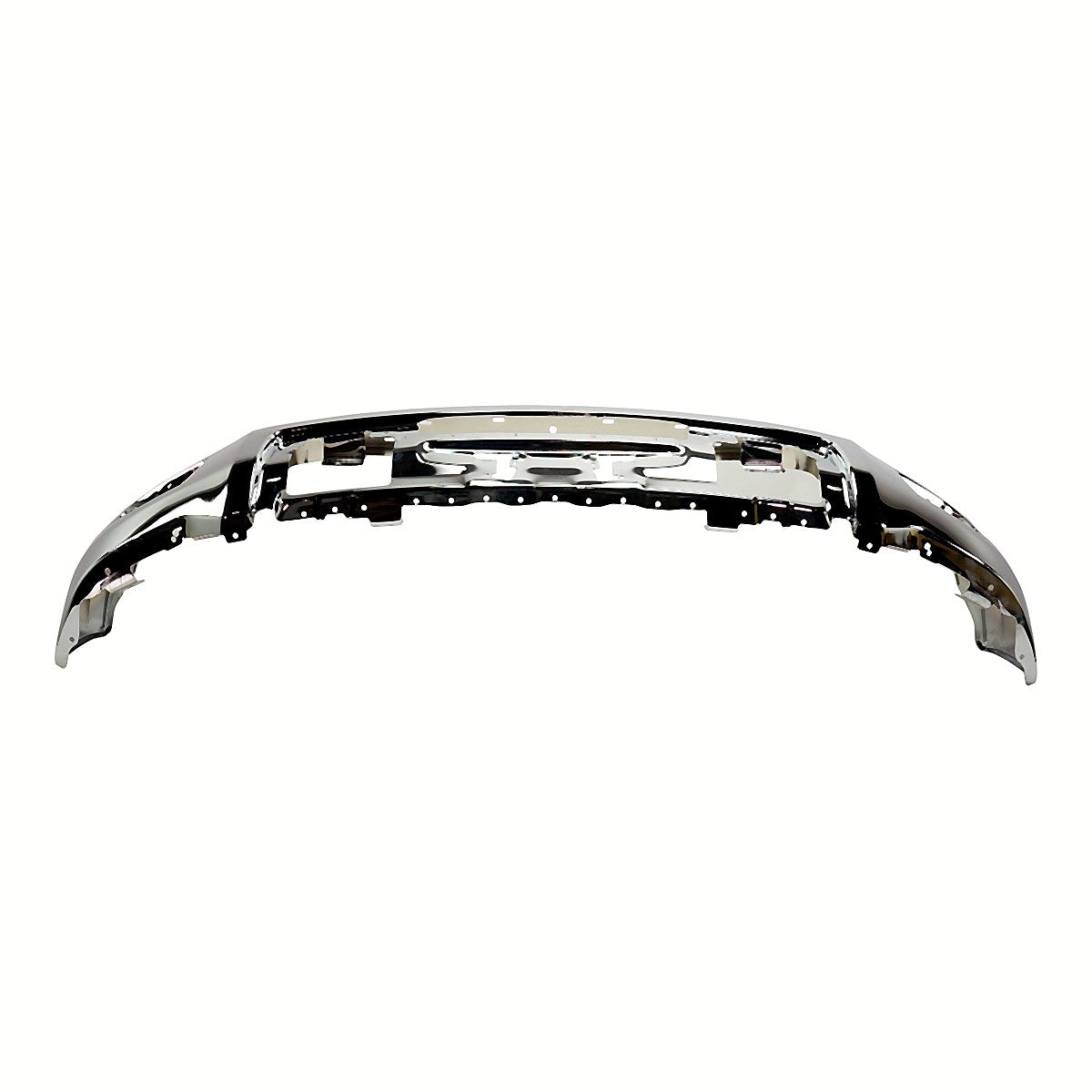 2015-2019 Gmc Sierra 2500 Bumper Face Bar Front Steel Without Sensor Chrome_GM1002855-3