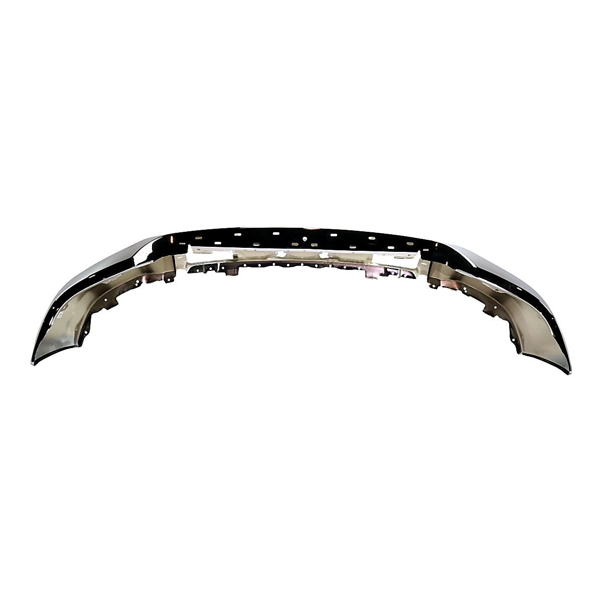 2015-2019 Gmc Sierra 2500 Bumper Face Bar Front Steel Without Sensor Chrome_GM1002855-4