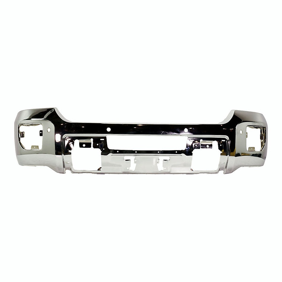 2015-2019 Gmc Sierra 2500 Bumper Face Bar Front Steel With Sensor Chrome_GM1002856