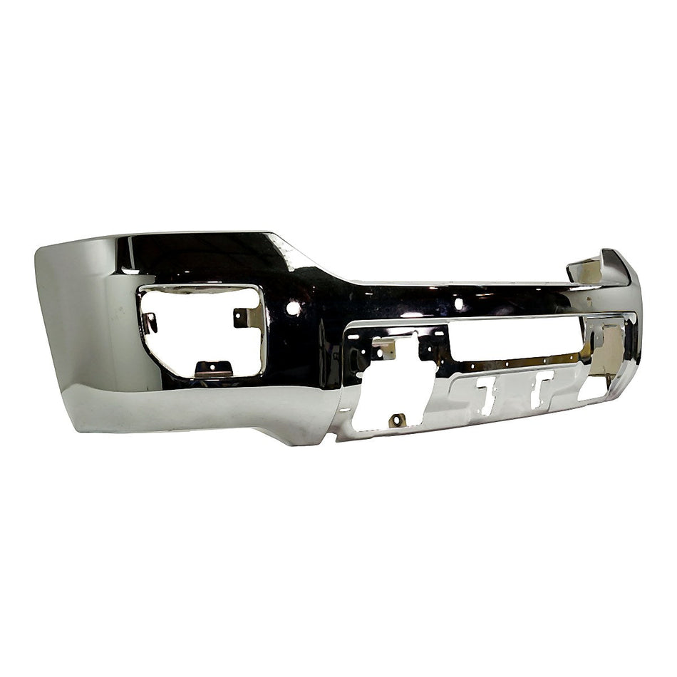 2015-2019 Gmc Sierra 2500 Bumper Face Bar Front Steel With Sensor Chrome_GM1002856-2