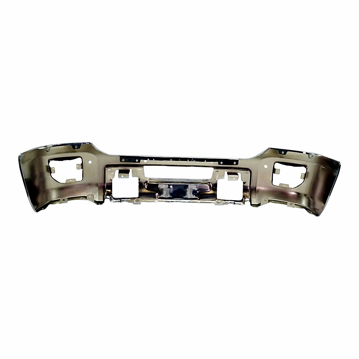 2015-2019 Gmc Sierra 2500 Bumper Face Bar Front Steel With Sensor Chrome_GM1002856-4
