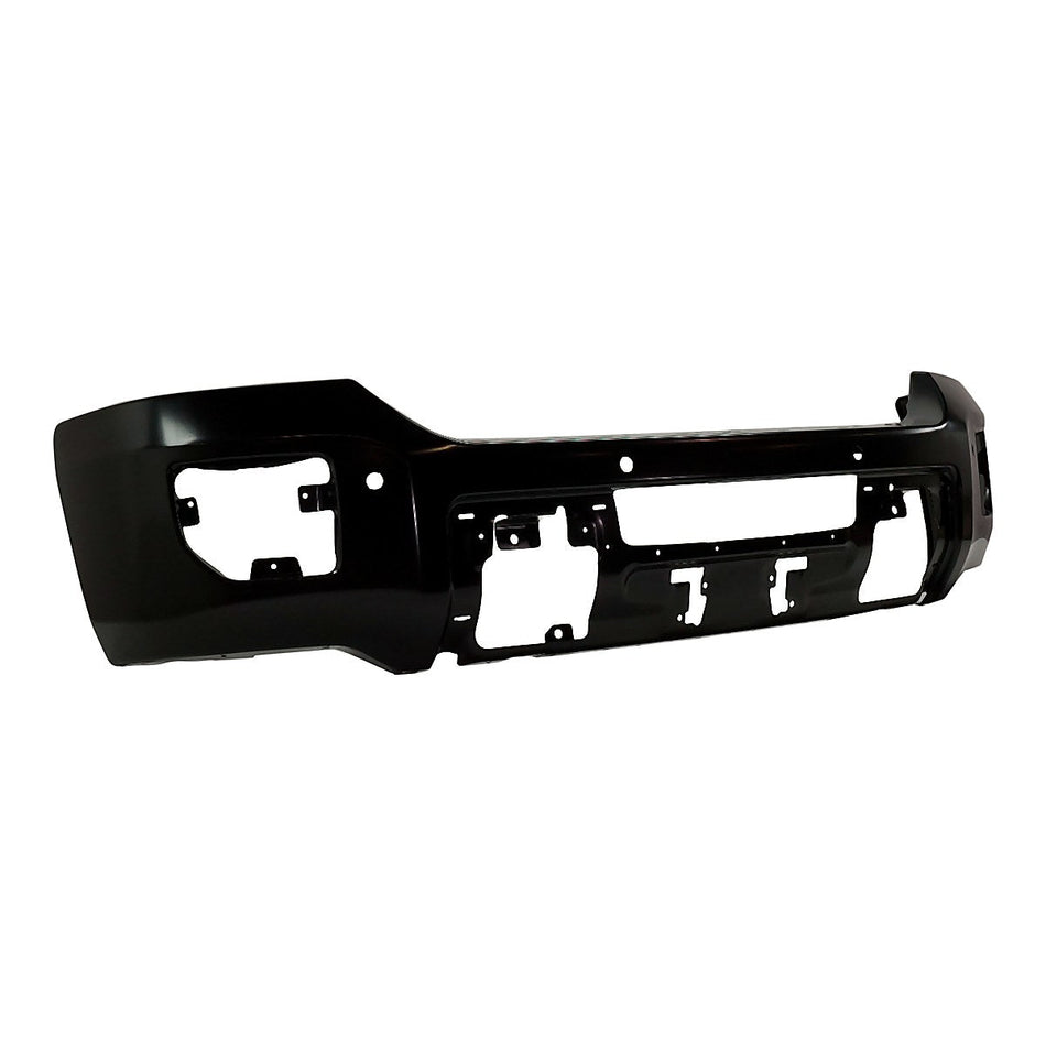 2015-2019 Gmc Denali 2500 Bumper Face Bar Front Steel With Sensor Black Ptm_GM1002857-2