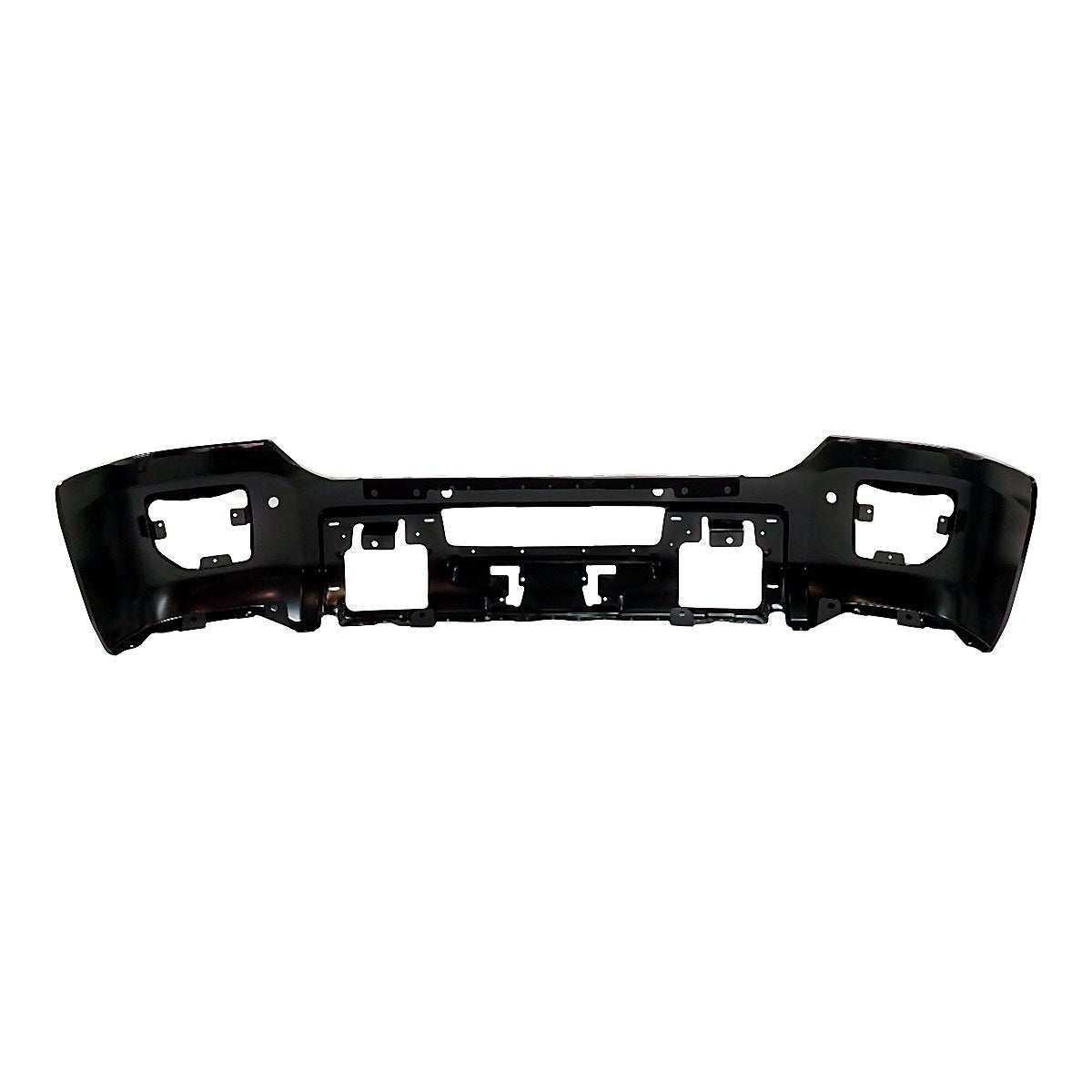 2015-2019 Gmc Denali 2500 Bumper Face Bar Front Steel With Sensor Black Ptm_GM1002857-4