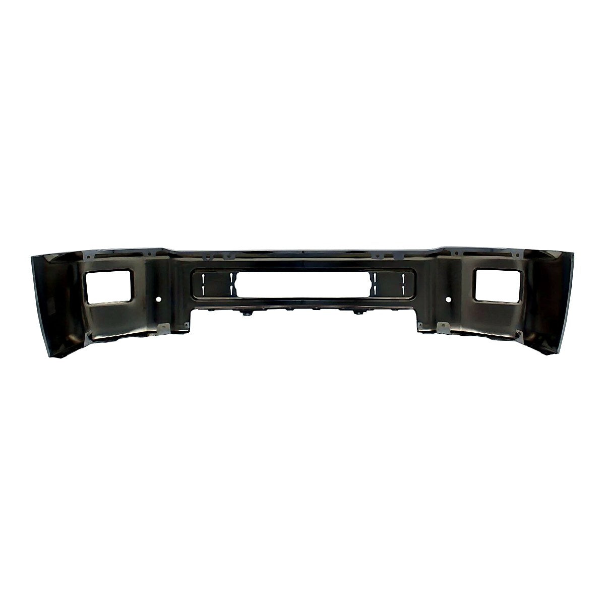 2015-2019 Chevrolet Silverado 2500 Bumper Face Bar Front Gray With Sensor With Fog Holes Steel_GM1002871-4
