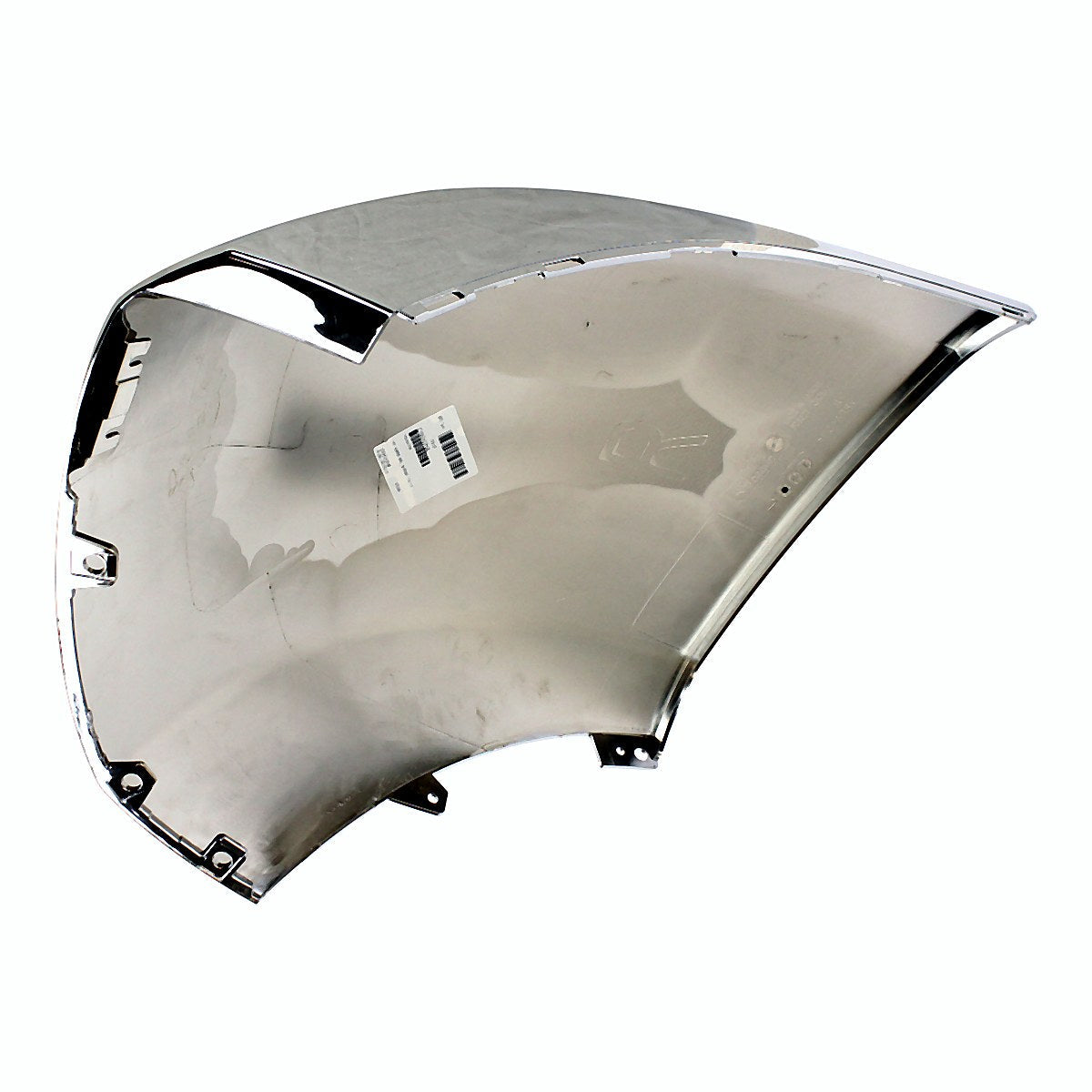 2007-2013 Chevrolet Silverado 1500 Bumper End Front Passenger Side Chrome Without Fog Hole 1500/Hyb_GM1005157-3
