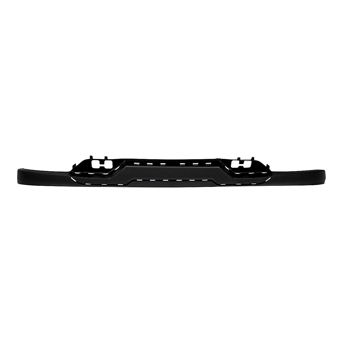 2019 Chevrolet Silverado 1500 Legacy Bumper Lower Front Textured With Tow Hook Hole/Chrome Insert_GM1015136-2