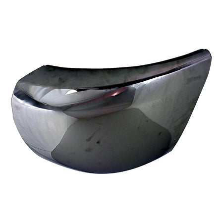 2007-2010 Chevrolet Silverado 1500 Bumper End Front Driver Side Chrome 2500/3500 Without Fog_GM1016107