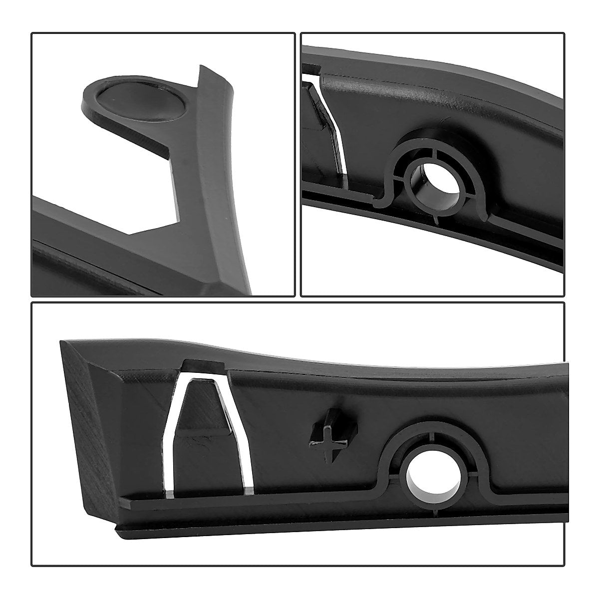 2007-2013 Chevrolet Avalanche Bumper Bracket Front Passenger Side Rear Piece Without Off Road – GM1033111-4