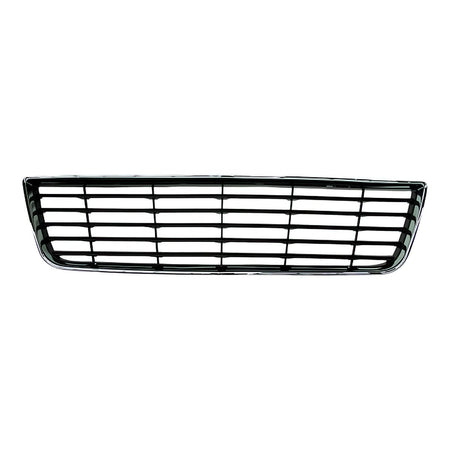 2006-2011 Chevrolet Impala Grille Lower Chrome Frontame With Black Horizontal Bars Exclude Ss Model – Front View (GM1036106)