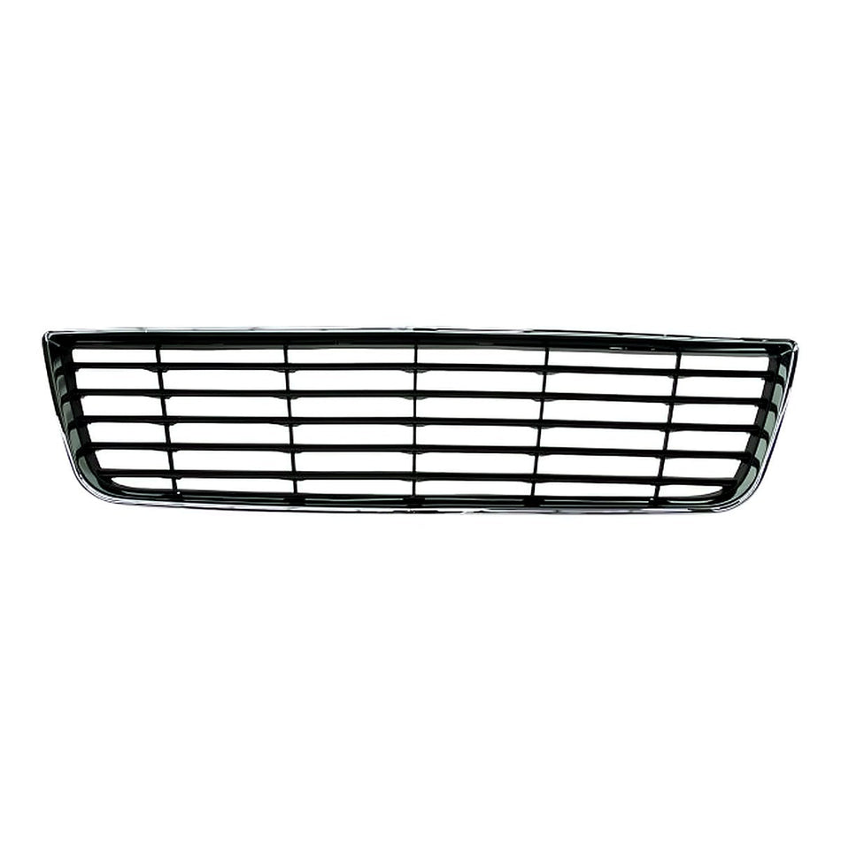 2006-2011 Chevrolet Impala Grille Lower Chrome Frontame With Black Horizontal Bars Exclude Ss Model – Front View (GM1036106)