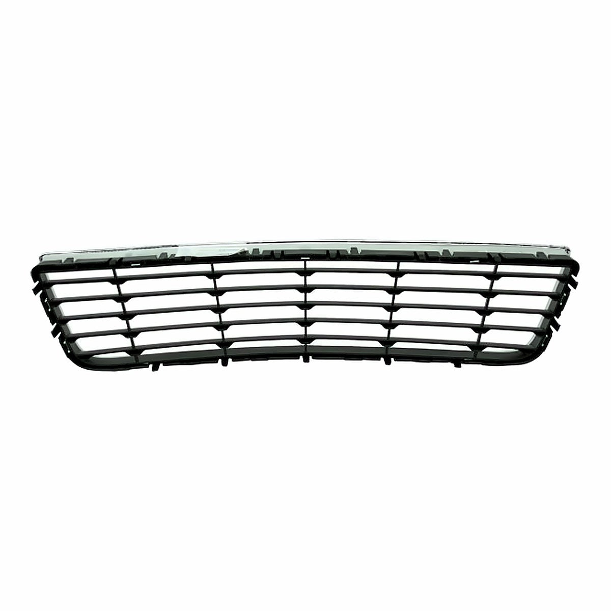 2006-2011 Chevrolet Impala Grille Lower Chrome Frontame With Black Horizontal Bars Exclude Ss Model – Back View (GM1036106)