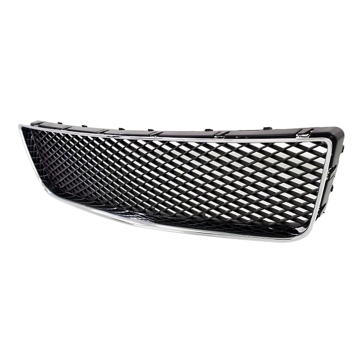 2006-2013 Chevrolet Impala Grille Lower Chrome Frontame With Black Mesh Ss Model For 06-09/ With Fog Model/Police Model 12-15 – Side View (GM1036107)