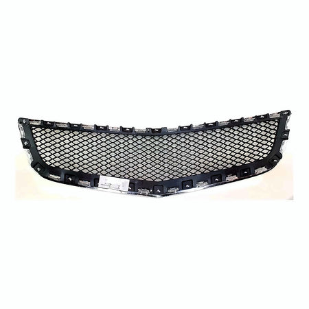 2009-2012 Chevrolet Traverse Grille Lower (Bumper Grille) Matte-Black With Chrome Moulding – Back View (GM1036120)