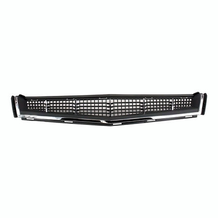 2008-2013 Cadillac Cts Grille Lower (Bumper Grille) Chrome/Silver-Gray – Front View (GM1036123)