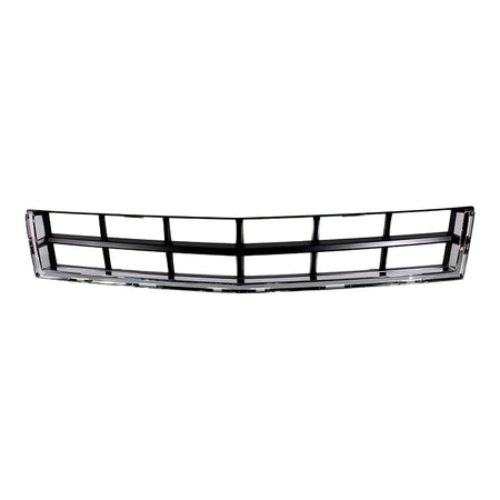 2010-2012 Cadillac Srx Grille Lower Center (Bumper Grille) Matte-Dark Gray With Chrome Moulding – Front View (GM1036129)