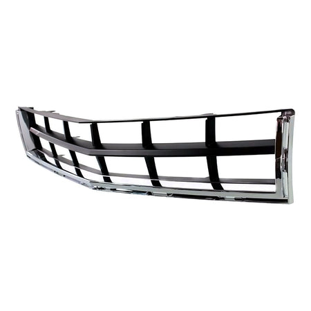 2010-2012 Cadillac Srx Grille Lower Center (Bumper Grille) Matte-Dark Gray With Chrome Moulding – Side View (GM1036129)