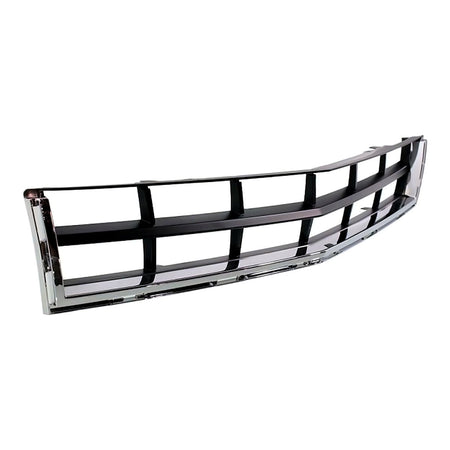 2010-2012 Cadillac Srx Grille Lower Center (Bumper Grille) Matte-Dark Gray With Chrome Moulding – Side View (GM1036129)