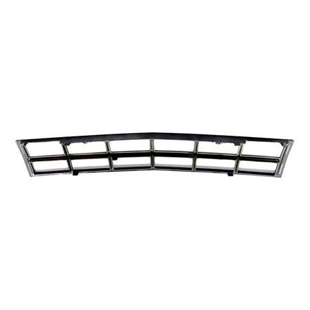 2010-2012 Cadillac Srx Grille Lower Center (Bumper Grille) Matte-Dark Gray With Chrome Moulding – Back View (GM1036129)