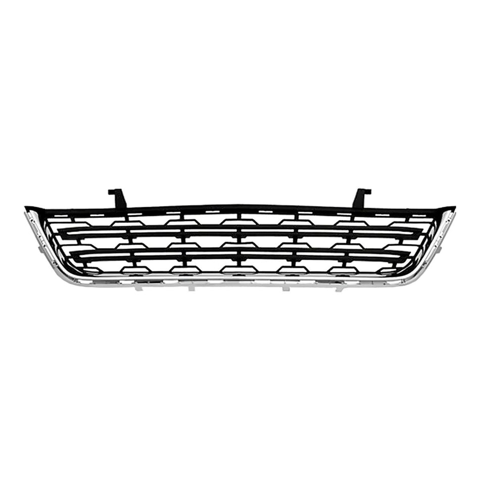 2013-2017 Chevrolet Traverse Grille Lower (Bumper Grille) Matte-Black With Chrome Moulding Ls/Lt – Front View (GM1036154)