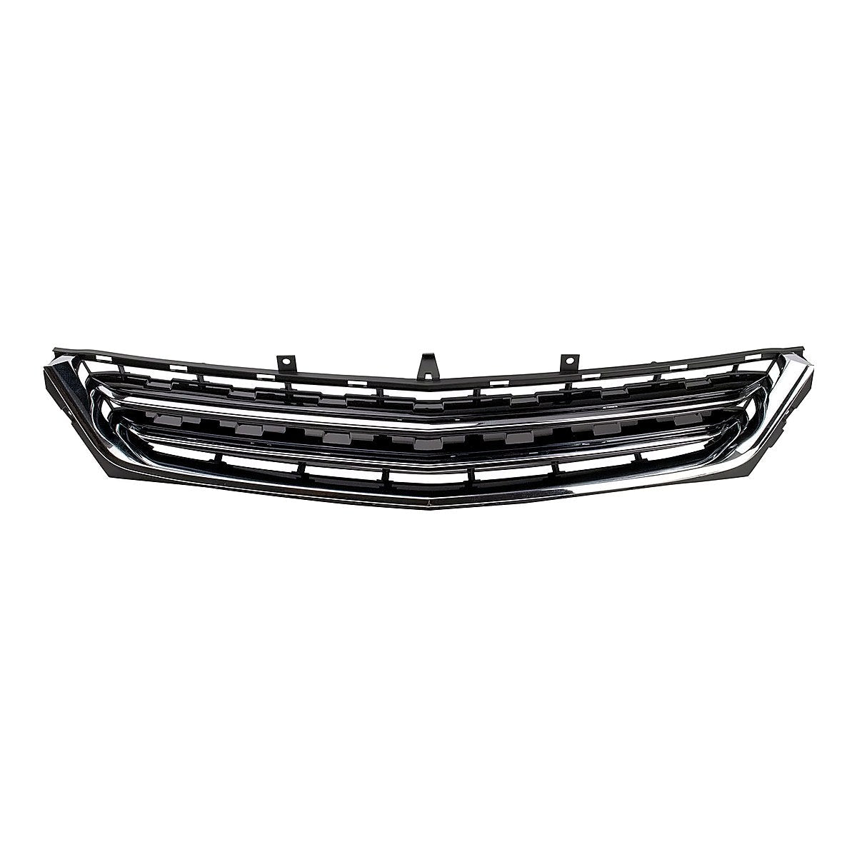 2014-2020 Chevrolet Impala Grille Lower Matte Black With Chrome Molding Ltz Model – Front View (GM1036159)