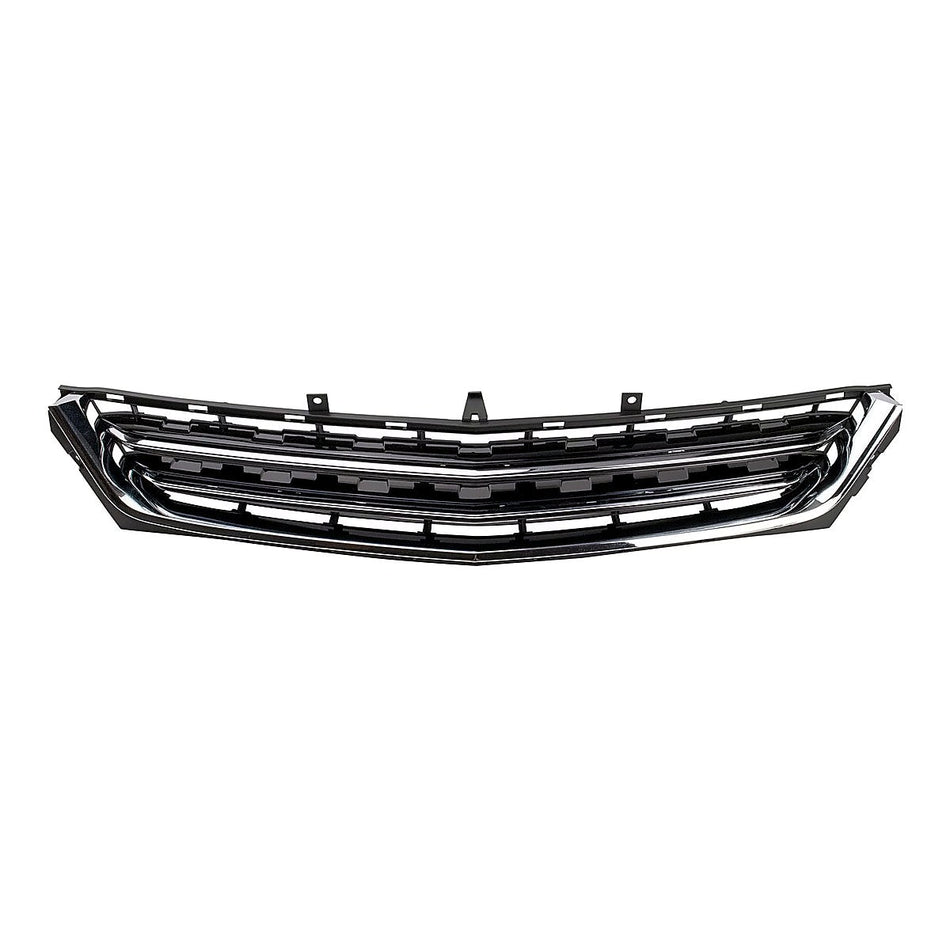 2014-2020 Chevrolet Impala Grille Lower Matte Black With Chrome Molding Ltz Model – Front View (GM1036159)