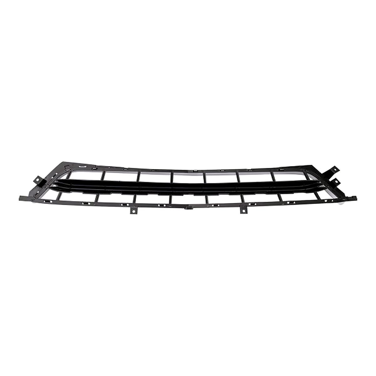 2014-2020 Chevrolet Impala Grille Lower Matte Dark Gray With Chrome Molding Ls/Lt Model – Side View (GM1036164)