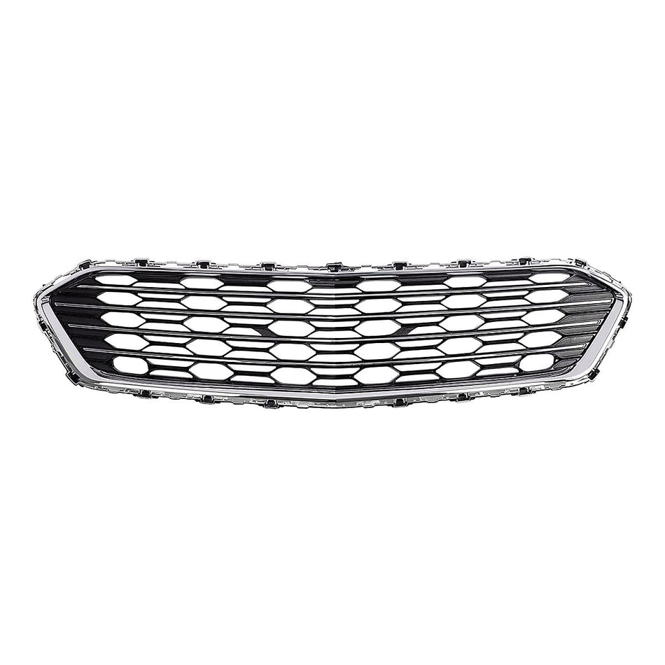 2017-2018 Chevrolet Cruze_Hatchback Grille Center Black With Chrome Moulding Without Rs-Pkg Ls/Lt/L Models – Front View (GM1036174)